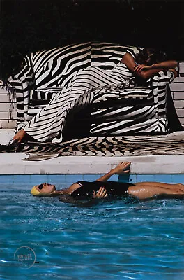 1973 Vintage Helmut Newton Photo Print Fashion Vogue Original Engraving 15x20 • $106.67
