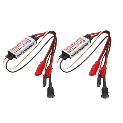 2pcs Opto Gas Engine Kill Switch For RC Airplane DA Ignition Cut Off Kits • £27.68