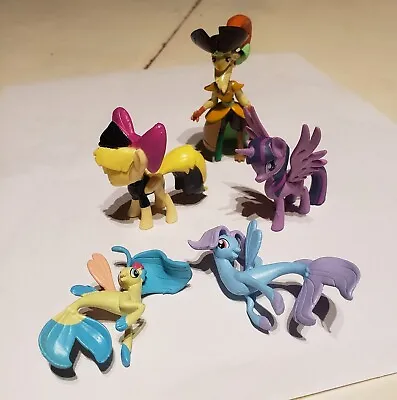 2017 My Little Pony The Movie FiM Busy Book LOT Celaeno Skystar. MINI FIGURES • $19.99