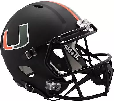 Miami Hurricanes Riddell Speed Replica Helmet • $169.99