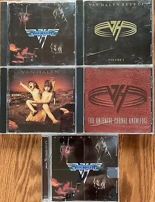 Van Halen The Best Of 5 CD Lot • $18