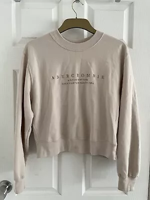 Abercrombie Cream Sweater  • £15