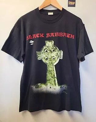 Vtg 80s Black Sabbath Band T Shirt L Headless Cross Tour Single Stitch • $219.99