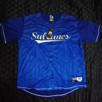 Pelota Wuanga Sultanes De Monterrey LMB MLB Mexico Béisbol Baseball Jersey Sz XL • $30