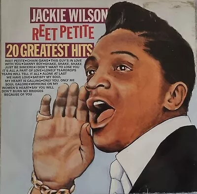 Jackie Wilson ‎– Reet Petite - 20 Greatest Hits 12  Vinyl • £10.99