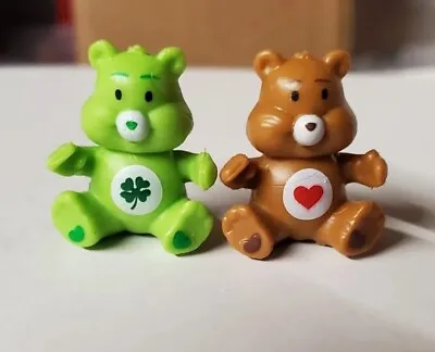Set Of 2 Dollhouse Miniature Tiny Care Bears Scale 1/12 Only 1  Tall • $0.99