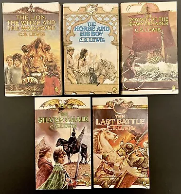 Chronicles Of Narnia - Vintage Bundle X 5 - C.S. Lewis (1983) • £8