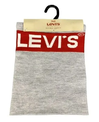 Levi’s Neck Gaiter Scarf Grey NWT MSRP $30 • $13.29