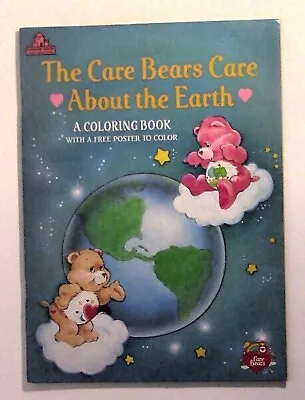 The Care Bears Care About The Earth Coloring Book Random House 1991 Vintage • $8.50