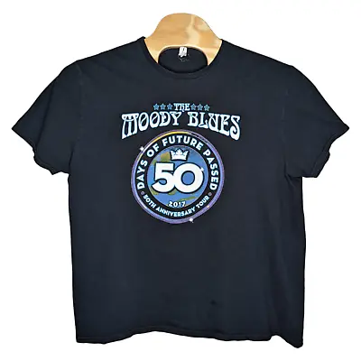 The Moody Blues T Shirt Sz 2XL Days Of Future Passed 50th Anniversary Tour 2017 • $11.95