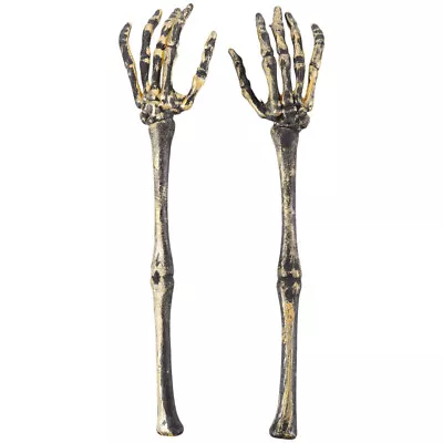 Halloween Skeleton Hands Halloween Lawn Stake Skeleton Hands Stakes Party M • £9.25