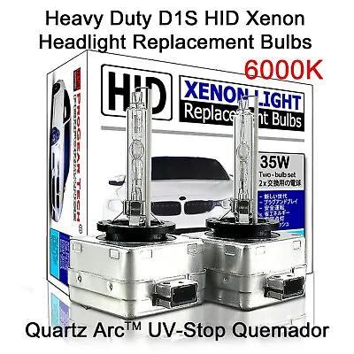 6000K Heavy Duty D1S OEM HID Xenon Headlight Bulbs For BMW Audi Mini Volkswagen • $44.84