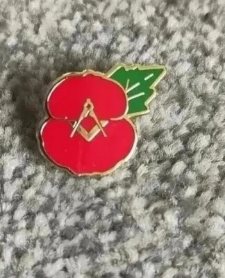 £2.99 • Buy Freemason UGLE Masonic Poppy Remembrance Day Poppy Badge.