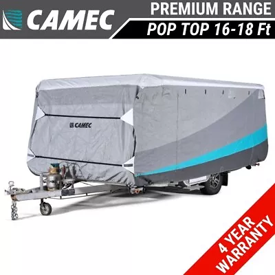 Camec Premium Pop Top Caravan Cover 16-18ft 16 Ft To 18 Ft With 4 Year Warranty • $375