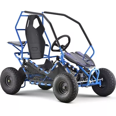 MotoTec Maverick Go Kart 36v 1000w 10-20mph Max Weight 154lbs - Kids 13+ Blue ✅ • $1179