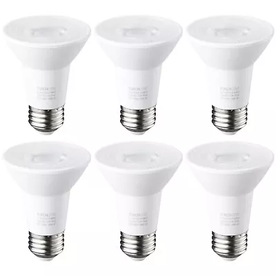 6-Pack PAR20 Dimmable LED Bulb CRI 90+ 6.5W (50W Equivalent) 5000K Daylight • $24.99