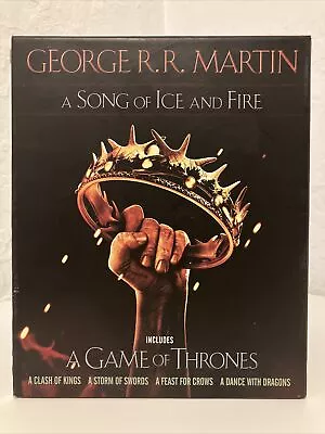 GAME OF THRONES - COMPLETE - A Song Of Ice And Fire - BOXED SET Books 1-5 PB • $25.99