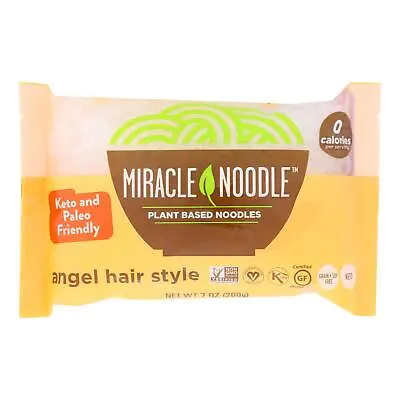 Miracle Noodle Pasta Shirataki Miracle Noodle Angel Hair 7 Oz Case Of 6 • $54.99