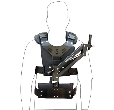 Body Mount Vest With Single Arm For Shootvilla 5000 Steadicam Video Camera DSLR • $174