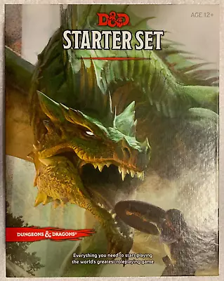 Dungeons & Dragons Starter Set W/ Dice Open Box D&D RPG Wizard Elf Orc Hafling • $24.87