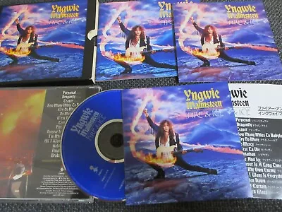 YNGWIE J. MALMSTEEN / Fire And Ice /JAPAN LTD CD Slipcase Book • $15.99