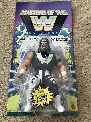 WWE Masters Of The Universe Macho Man Randy Savage Mattel MOTU UNPUNCHED • $18