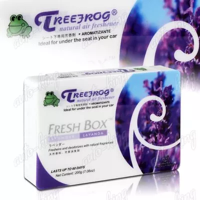 Tree Frog Lavender Lavanda Natural Extreme Car Air Freshener Fresh Box Universal • $9.29