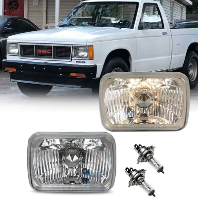 7  Headlights For 1996-2017 GMC Savana 1500/2500/3500 84-1990 S15 85-2005 Safari • $26.99