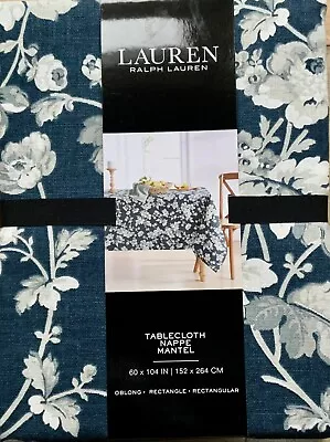 BNWT Ralph Lauren Blue Tablecloth 60” X 104” • £32.95