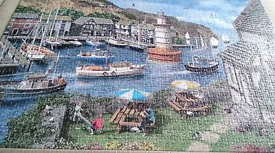 Falcon 1000 Jigsaw Puzzle. Used.  Summertime Harbour  • £0.99