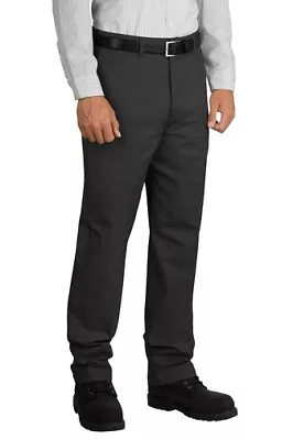 Red Kap Work Pants Charcoal Polyblend Industrial Uniform Mechanic Tech 36X30 • $23