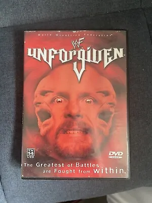 WWF Unforgiven 2001 DVD WWE WCW ECW VERY RARE FREE POST • £13.99