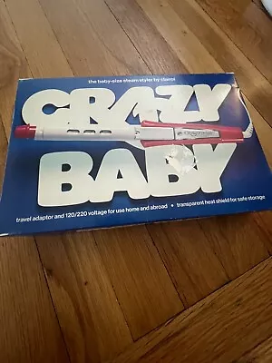 Clairol Crazy Baby Steam Styler Hair Curling Iron 1976 W/travel Adaptor Vintage • $27.20