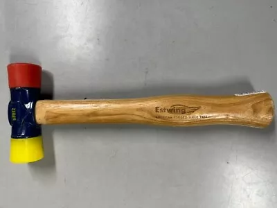 Estwing DFH-12 Rubber Mallet - 12 Oz Double-Face Hammer With Soft/Hard Tips • $21.95