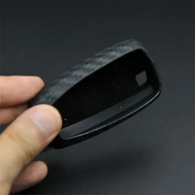 Car Silicone Carbon Fiber Key Fob Case Cover Shell For Ford Focus/Explorer/ F150 • $6.99