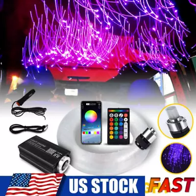 1000pcs Home Car Headliner Star Light Kit Roof Twinkle Ceiling Light Fiber Optic • $4.25