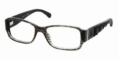 * CHANEL * -  Womens Eyeglasses CH3208Q 1263  - Black Leather • $290