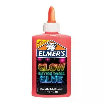 $19.79 • Buy Elmers Glow In The Dark Liquid Glue 5oz - Pink*