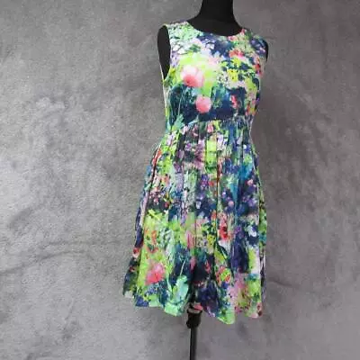 Womens Zara Skater Dress Size 4/6 Sku Nc08939 • $72.44