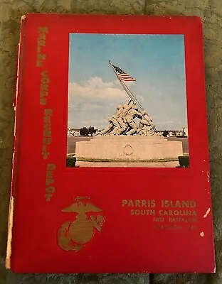 Marine Corps Recruit Depot Parris Island 1st Battalion Platoon 142 1962 Yearbook • $25.99