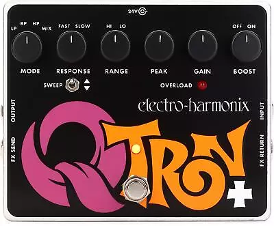 Electro-Harmonix Q-Tron+ Envelope Filter Pedal • $192.30