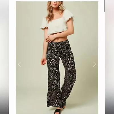 NWT!! O'NEILL - WOMEN'S JOHNNY DITSY PANTS (BLACK) - Size XS • $35