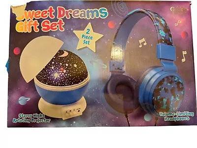 Gabba Goods Volume Limiting Headphones And Rotating Star Projector • $17.57