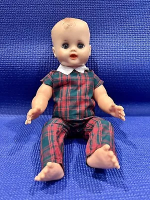 Vintage Horsman #33 Boy Doll Drinks & Wets Sleepy Eyes Rubber Molded Hair • $12.95