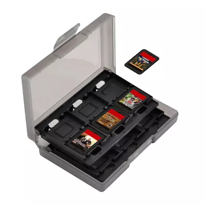 3rd Earth 24-Game Card Case 11.5cm Storage Organiser For Nintendo Switch/Lite • $21