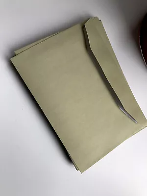 C5 Envelopes A5 100PK Olive  Sage Vintage Green Coloured 120gsm Invitation RSVP • £14.85