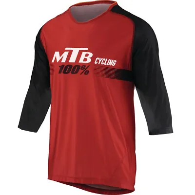 3/4 Sleeve Mountain Motocross Cycling Jersey Long Jacket MTB Bike Shirt Downhill • $18.95