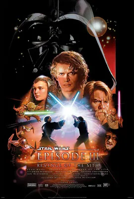 Star Wars: Episode III Revenge Of The Sith - Movie Poster (Regular) (27 X 40 ) • $15.99