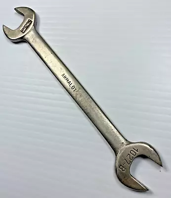 Vintage Armstrong Tools 1027-B - 11/16  X 5/8  Open End Wrench ARMALOY USA Tool • $14.25