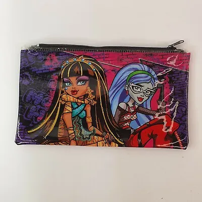 Monster High Pencil Case Plastic 13cm X 20cm - (No Name Letters) Never Used  • $5.78